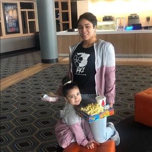 Ladies black original tee